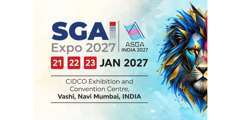 SGAI Expo / ASGA India Expo 2027 to Debut in Navi Mumbai from January 21–23